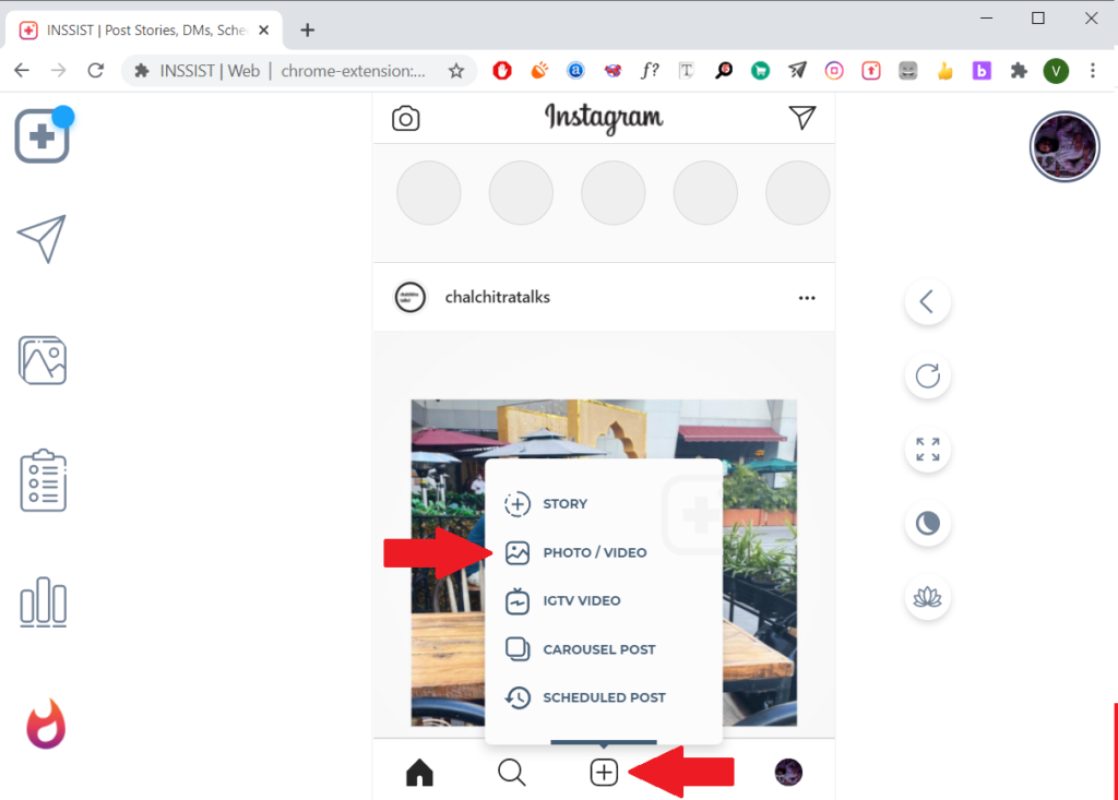 How To Upload Video To Instagram From PC 